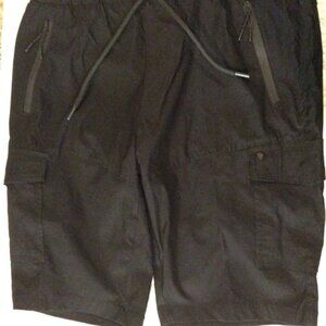 Fried Denim Mens Stretch Shorts W/ Drawstring 6 Pockets